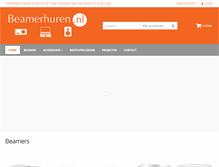 Tablet Screenshot of beamerhuren.nl